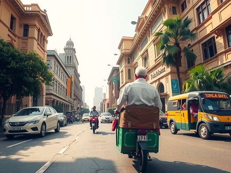 Bharat Rickshaw Challenge - Explore famous Indian cities Bharat Rickshaw Challenge city environments showing different Indian cities